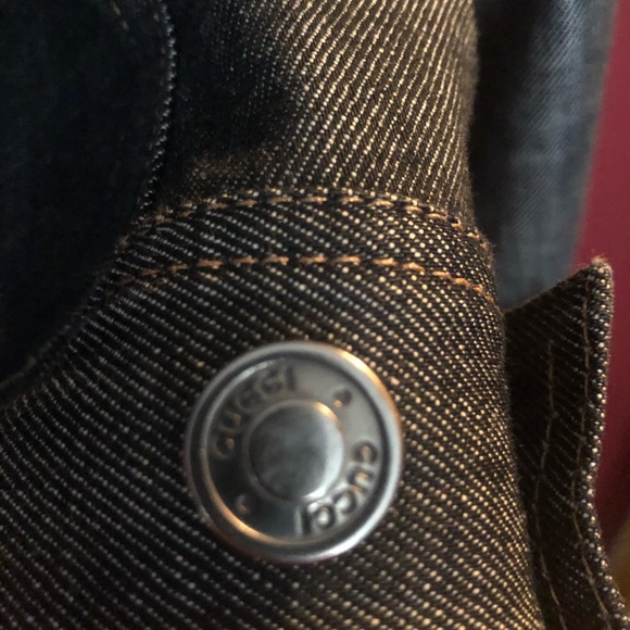 Authentic Gucci Jean Jacket - Picture 5 of 8